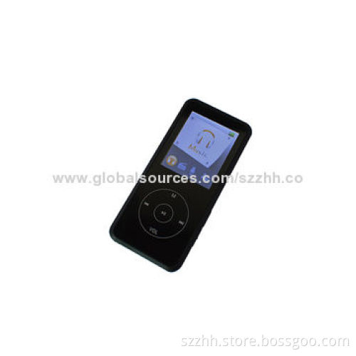 1.8-inch Touch Keypad MP4 Player, Supports TXT E-book/FM Radio/Voice Recorder/Rechargeable Battery